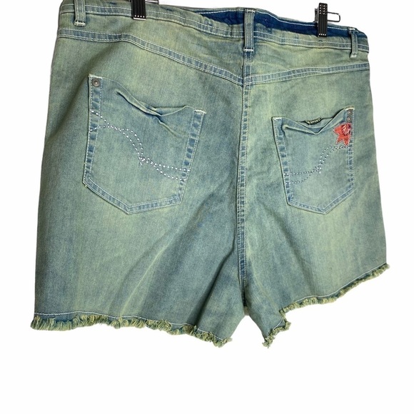 Festival Denim and Lace Short 90’s Y2K - Picture 5 of 15